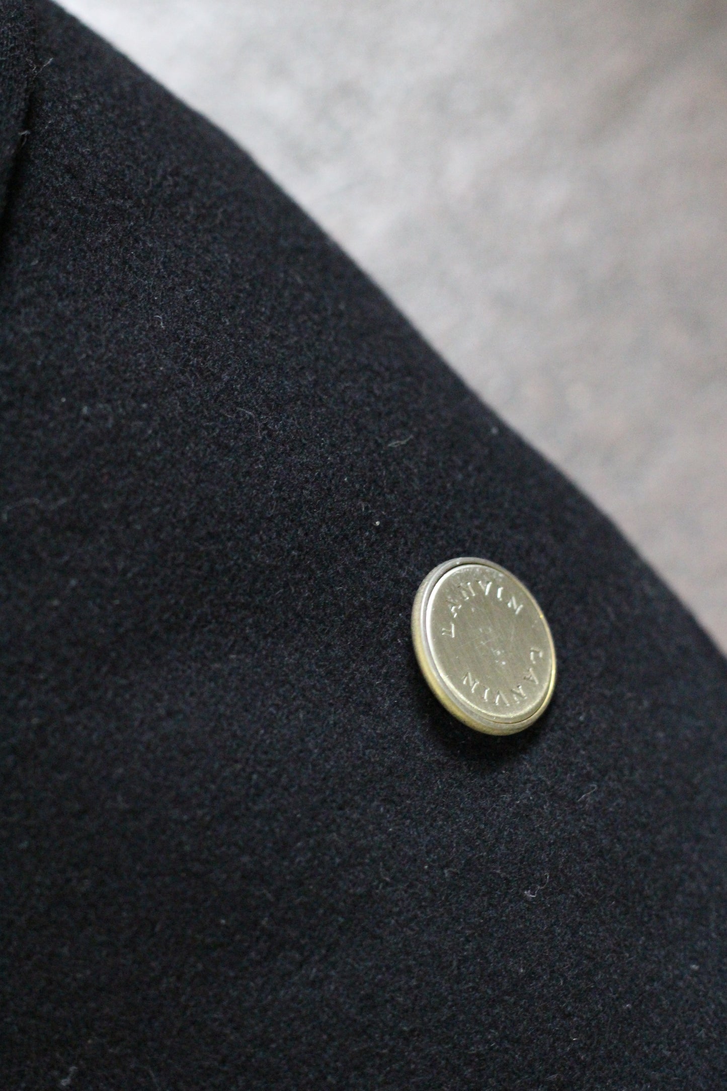 Men's brand & High-Grade Silver Button Double-Breasted Tailored Jacket x2点