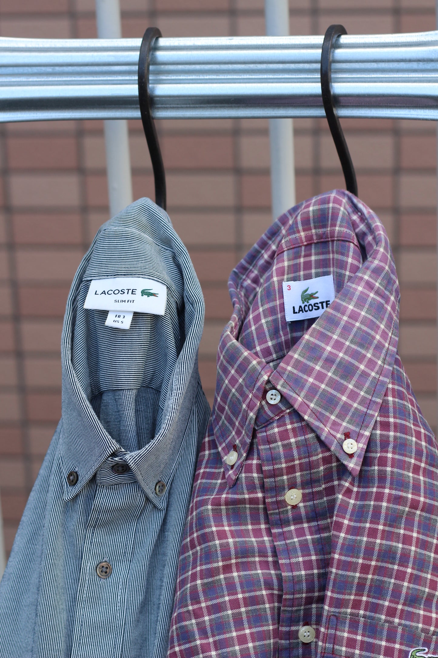 Men's Lacoste & Fred Perry Long Sleeve Shirts x3点