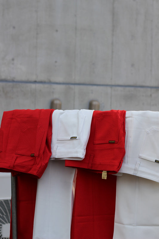 Men's Vintage Flared Rancher Pants x4点