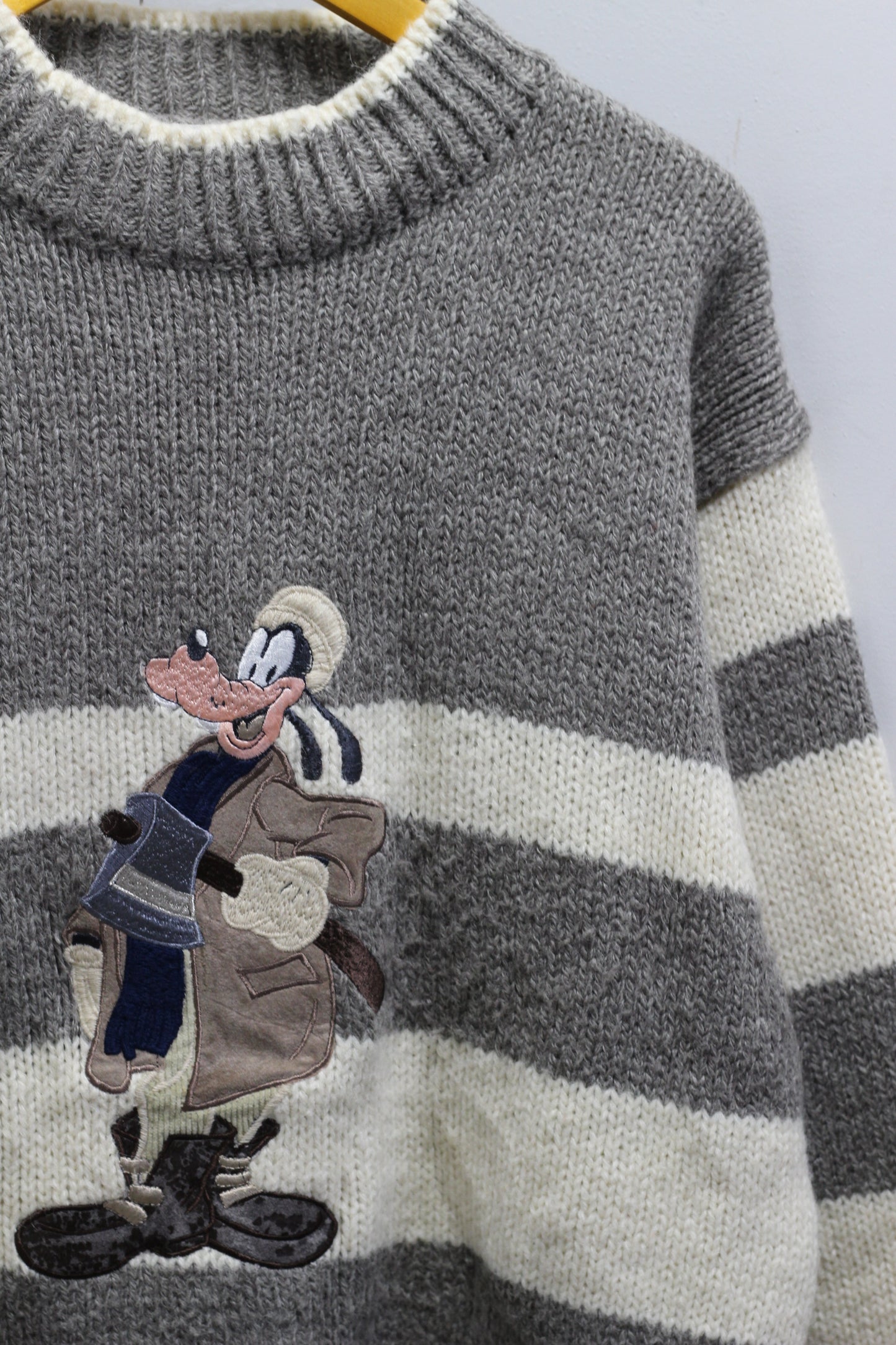 90S Vintage Disneyland Paris Character Design Knit x2点