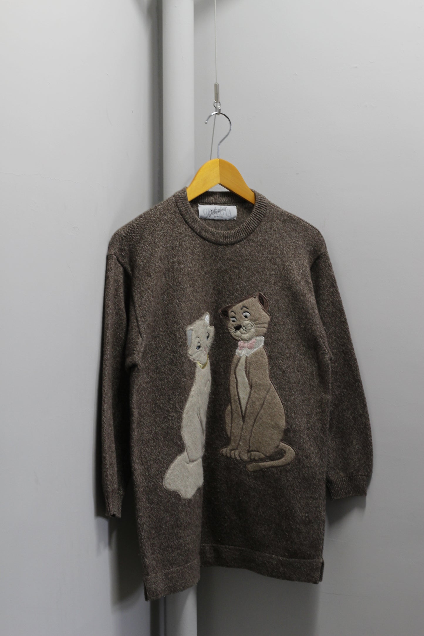 90S Vintage Disneyland Paris Character Design Knit x2点