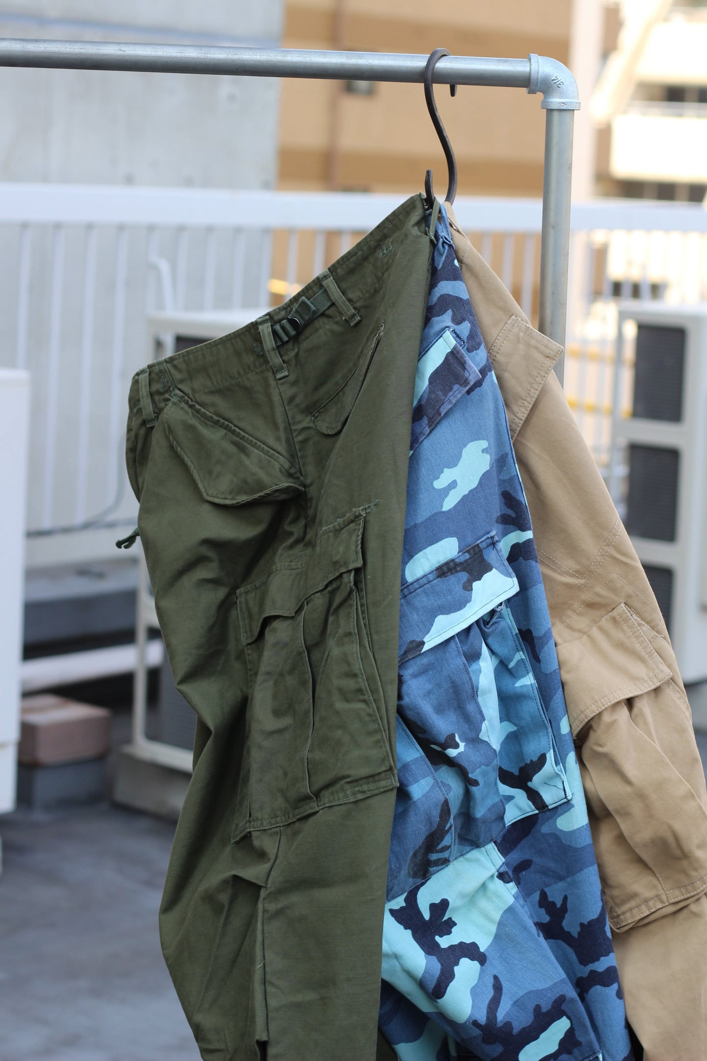 Vintage M-65 Military & Brand Cargo Pants x5点