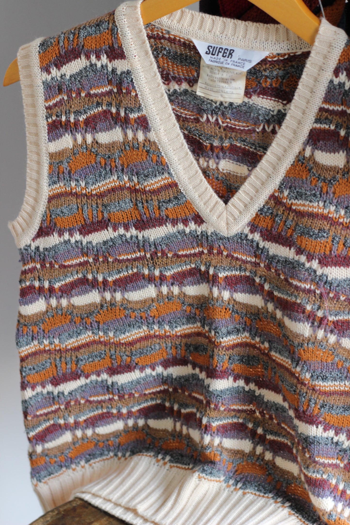 Vintage Made In France Women's Design Knitwear x2点