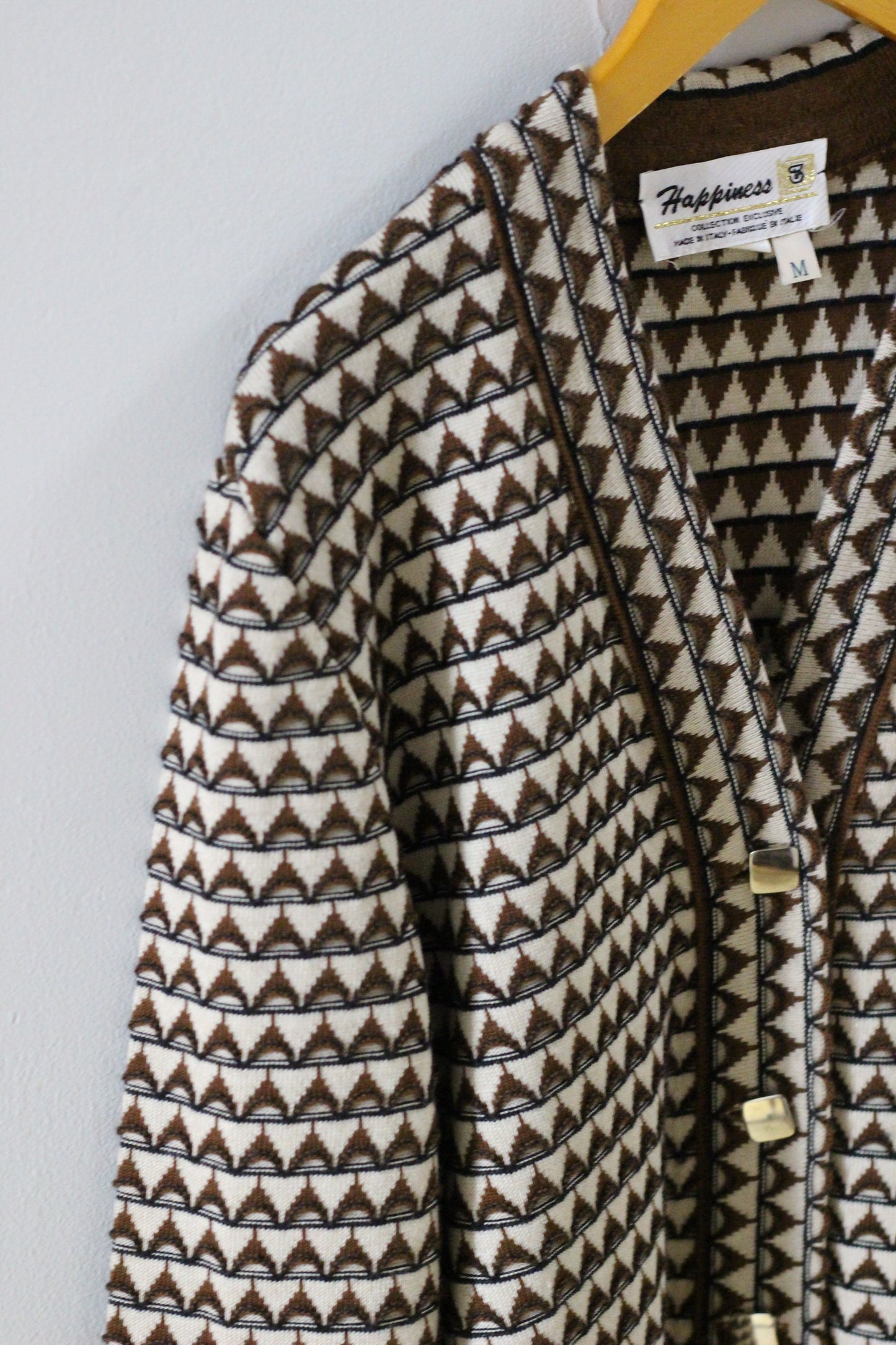 Vintage Made In Italy Women's Marble Design Knit & Cardigan x4点