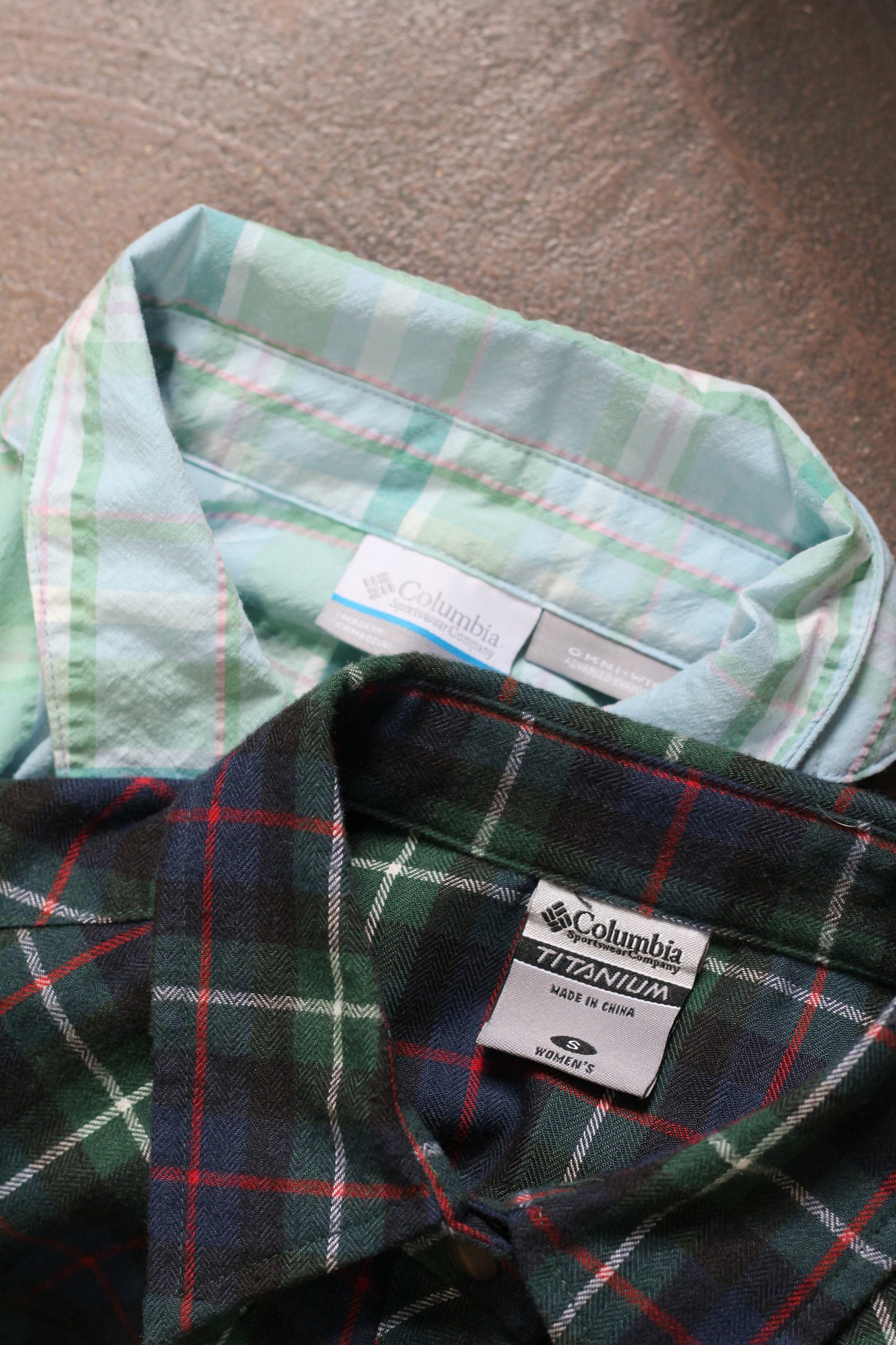 Columbia Check Women's Shirt x2点