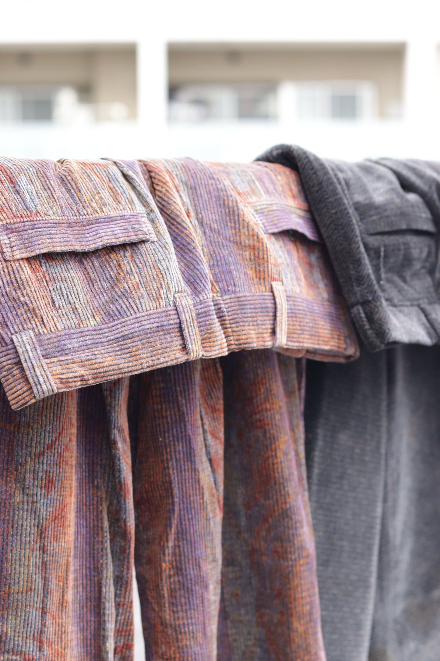 Men's Vintage Design Corduroy Bottoms x2点