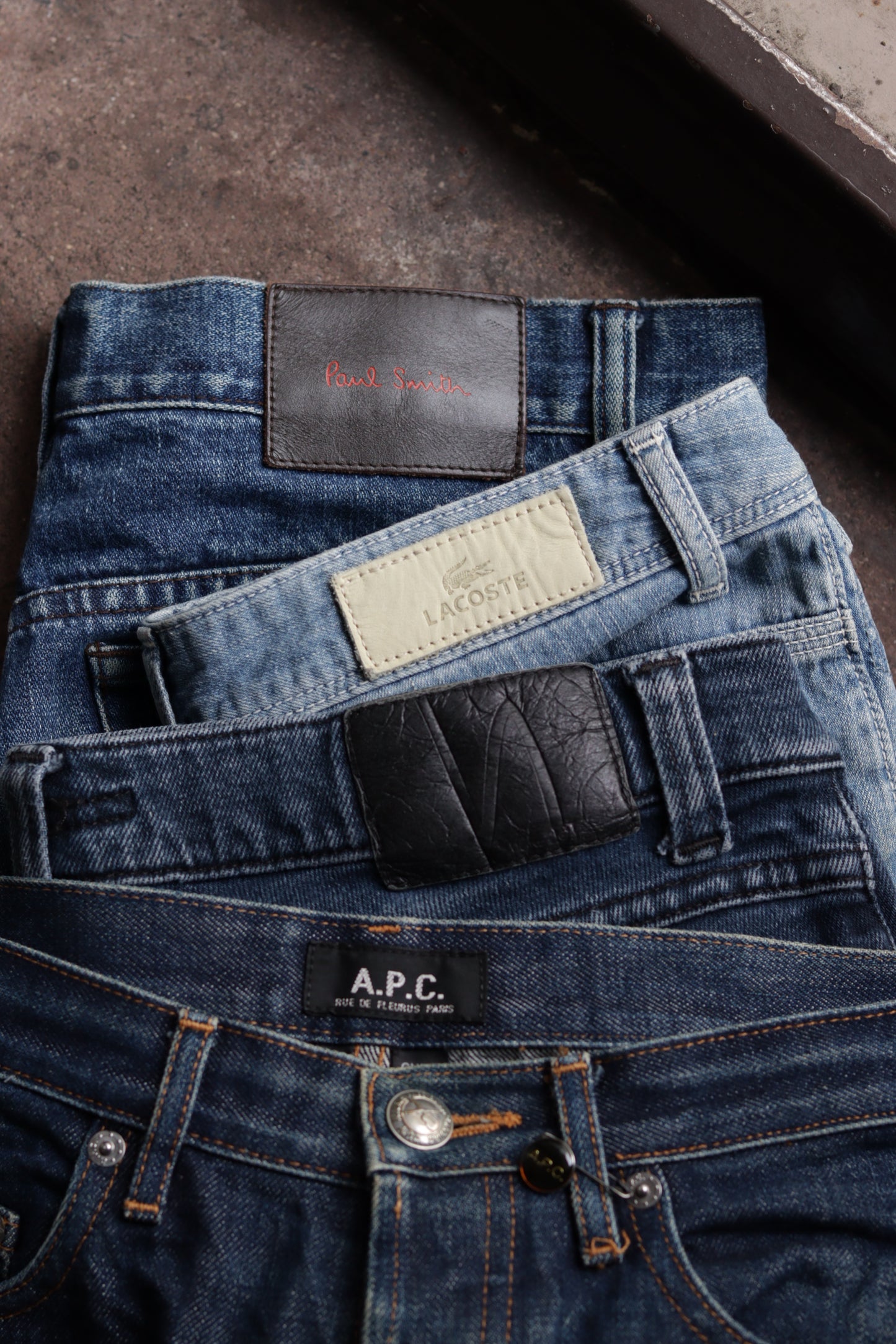 Men's Brand Denim Pants x4点