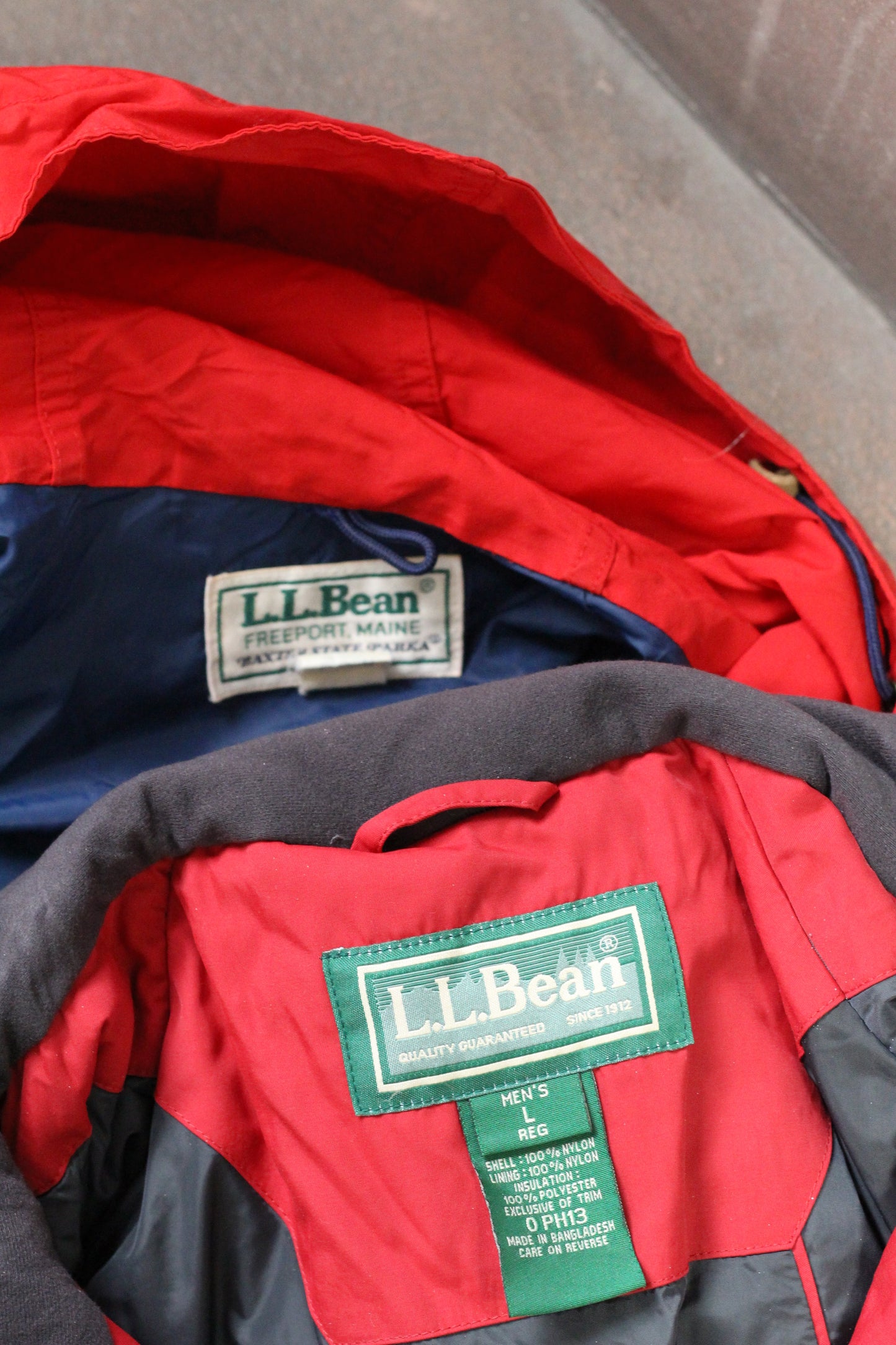 80-90's L.L. bean Nylon Jacket x2点