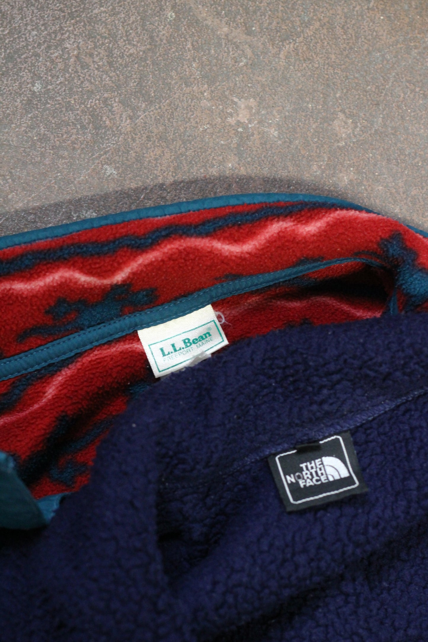 90's The North Face Super Denali JKT & L.L. bean Fleece Jacket x2点
