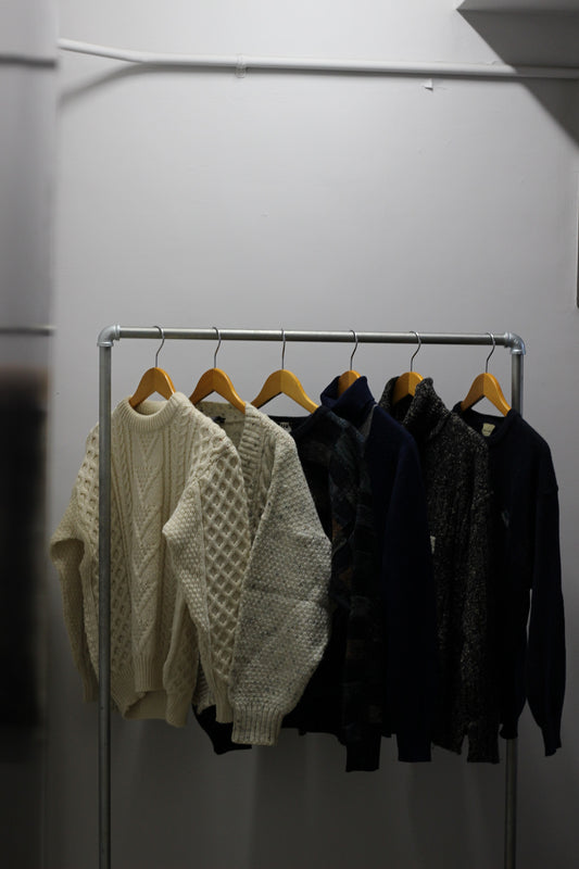 Men's Imported Vintage Design Knit x6点