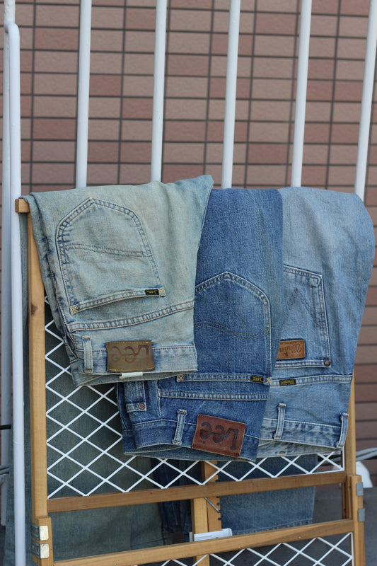 Lee Denim Pants & Wrangler x3点