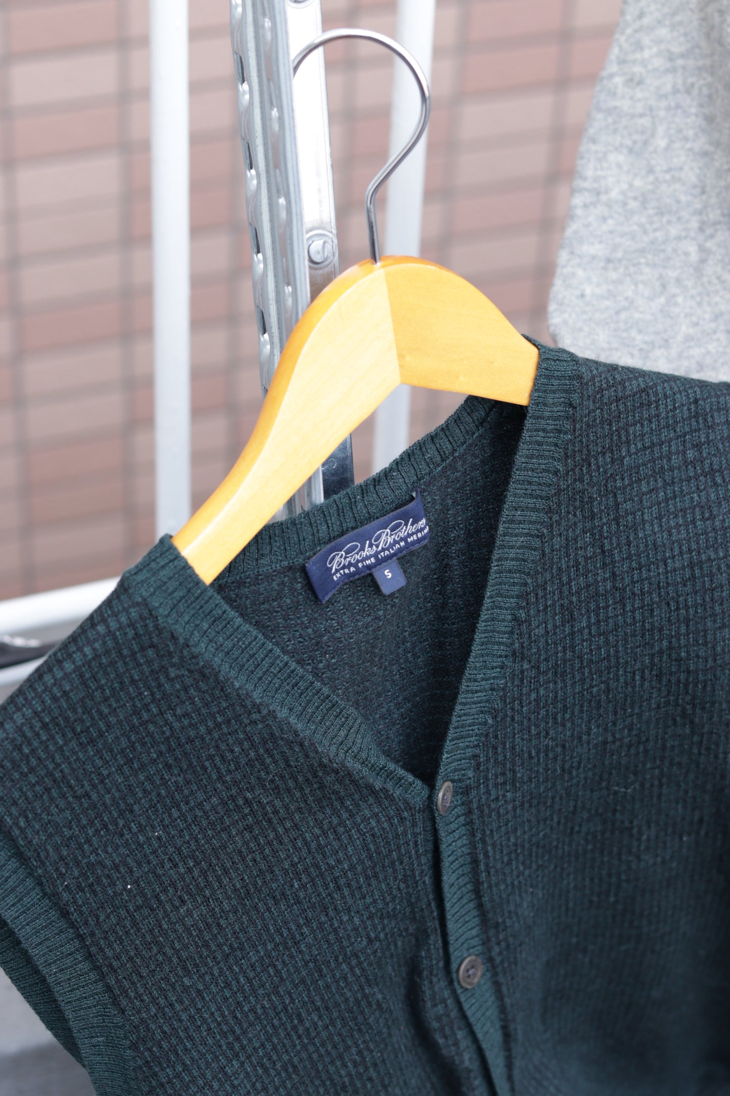 Men's Made In Scotland 100% Cashmere Dunhill & Brooks Brothers Knit Vest x2点