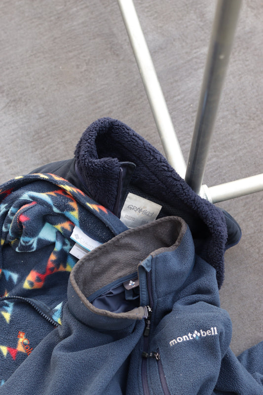 Outdoor Brand Fleece Jacket x4点