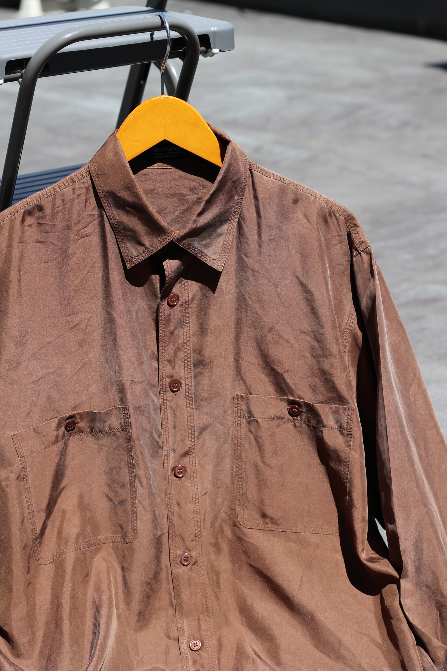 Men's 100% Silk Shirt x4点