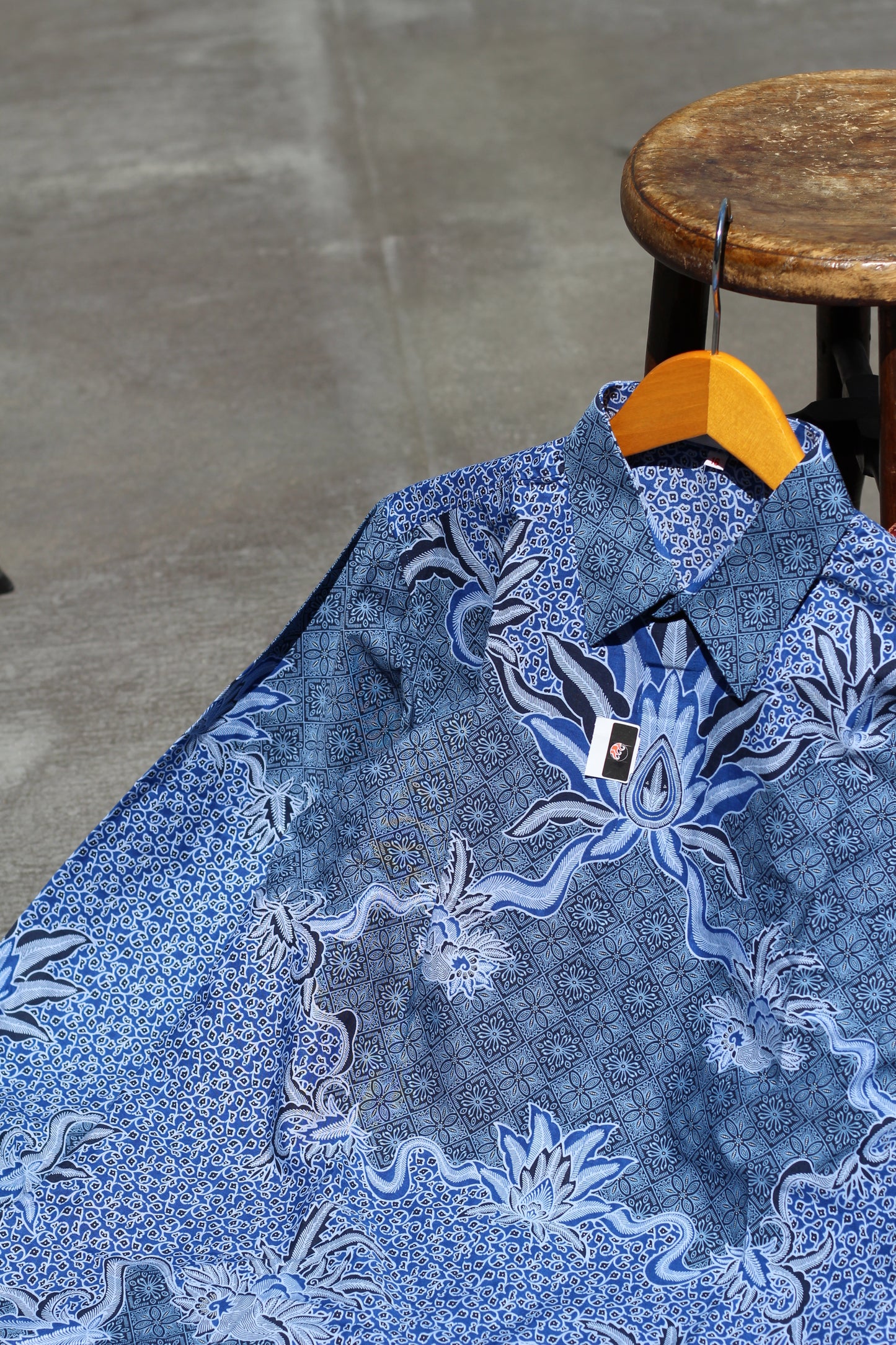 Batik Keris Botanical Design Shirt x2点