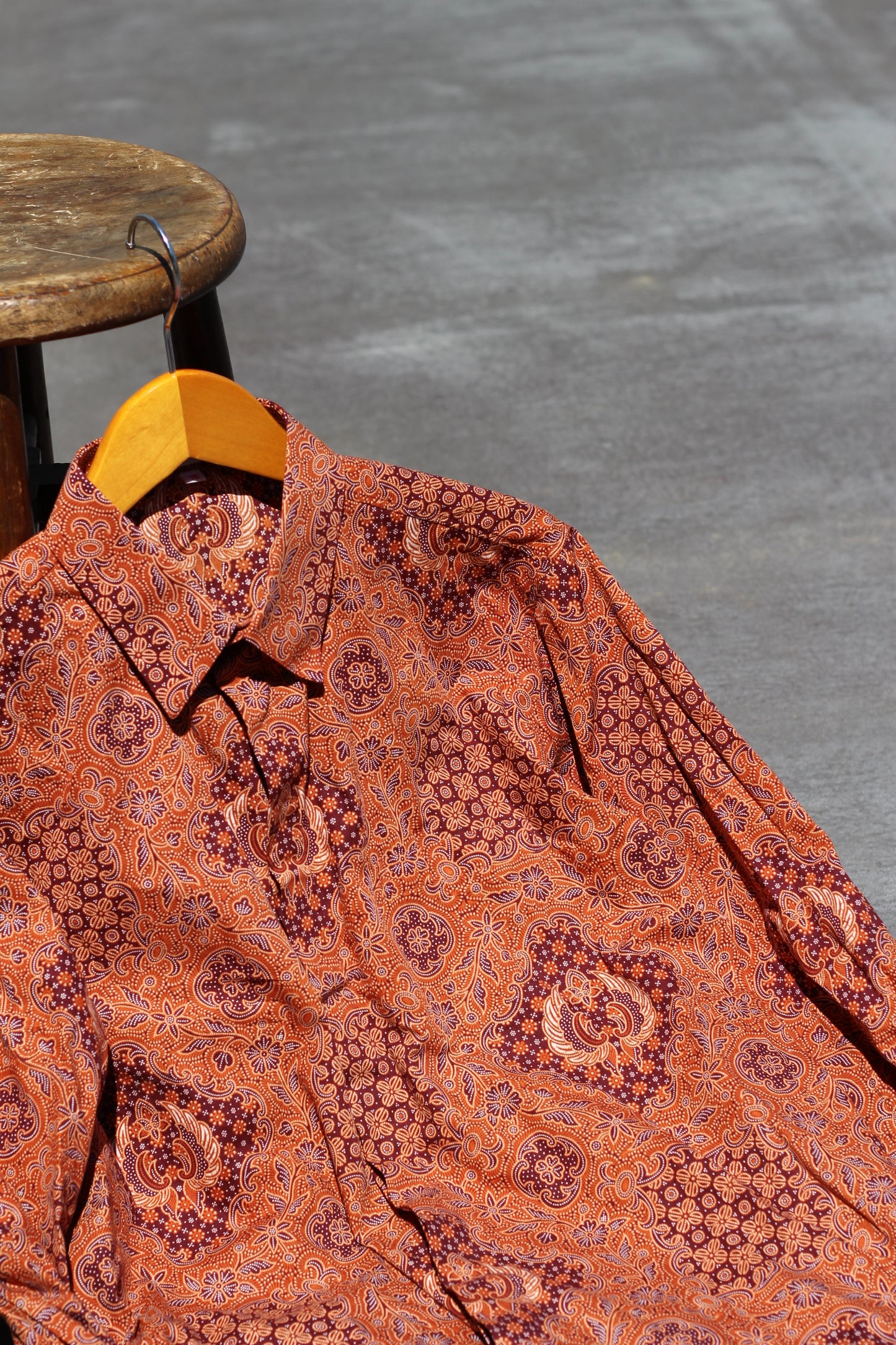 Batik Keris Botanical Design Shirt x2点