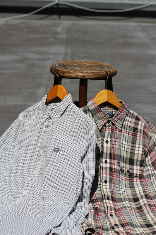 CHAPS Ralph Lauren Check Shirt x2点