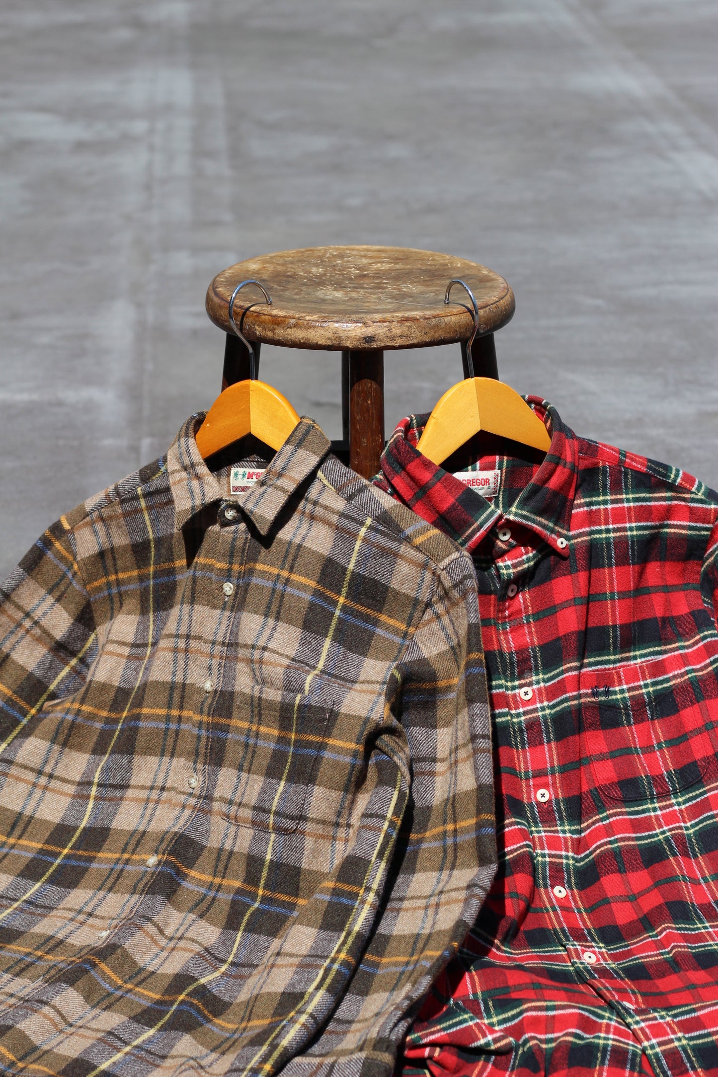 McGREGOR Flannel Check Shirt x2点