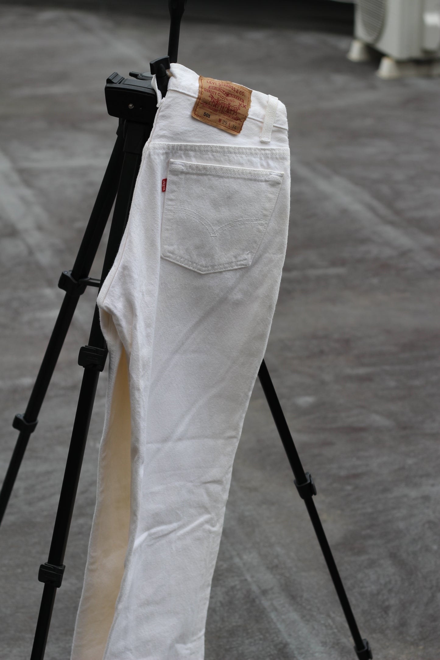 90's Made In USA Levi's White Denim Pants x2点