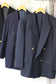 Men's Gold Button Double Tailored Jacket x4点