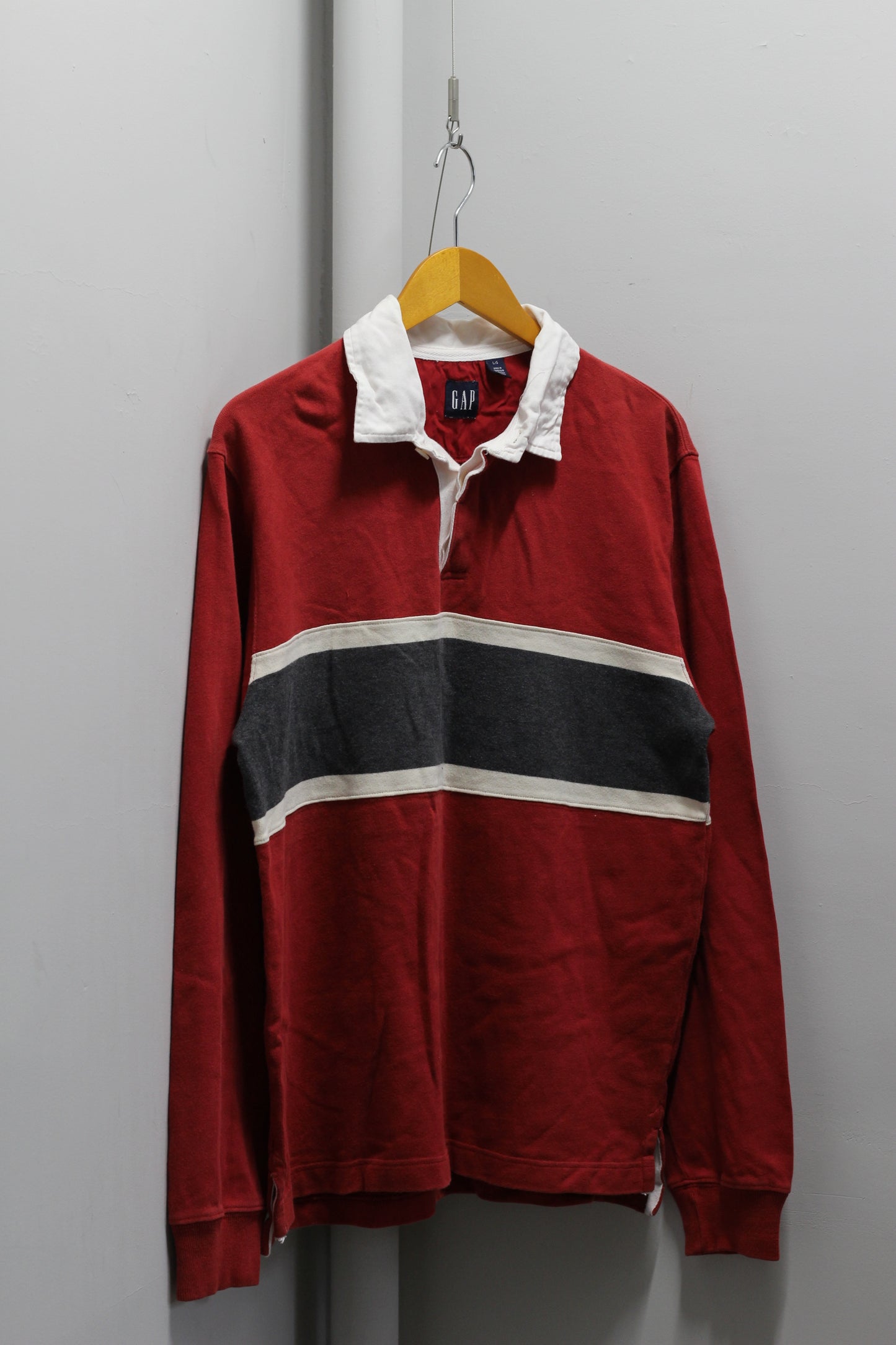 Old Gap&CHEMISE Lacoste Rugby Shirt x2点