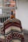 Men's 100% Alpaca Wool Nordic Design Knit x3点