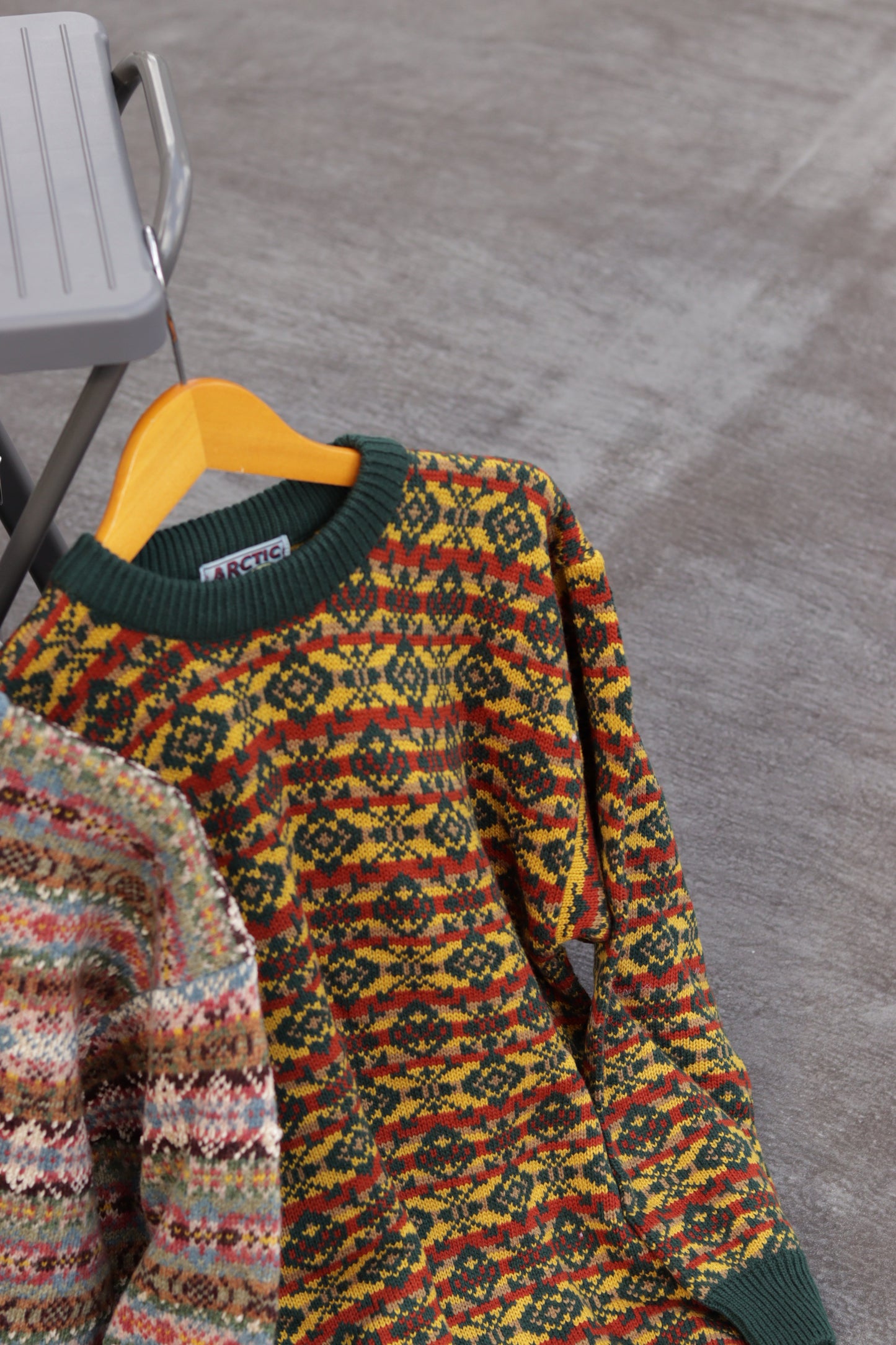 Men's Fair Isle Design Knitwear x4点