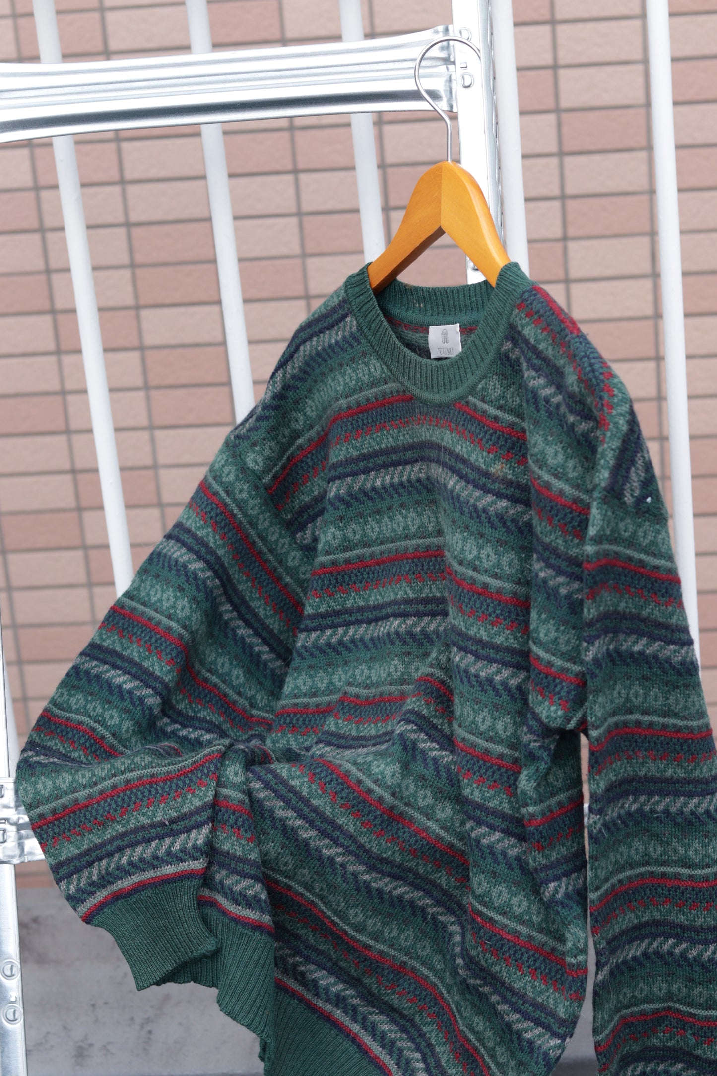 Men's Fair Isle Design Knitwear x4点