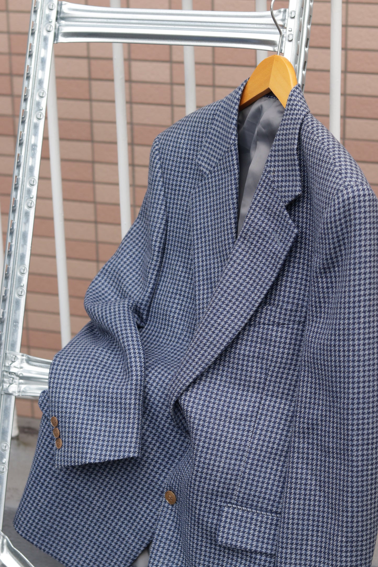 Men's Vintage Houndstooth Tailored Jacket x3点