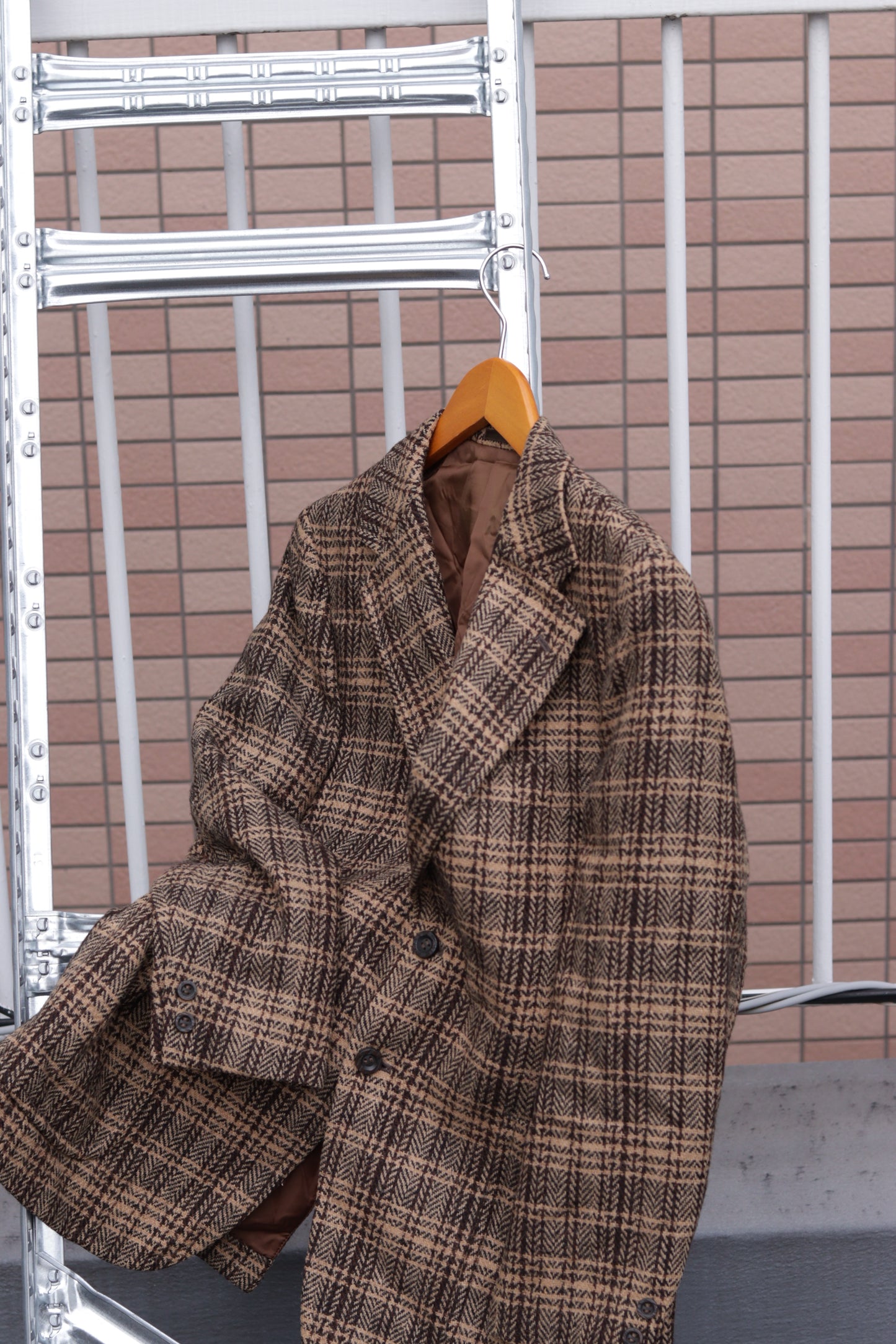 Men's Vintage Madras Check Tailored Jacket x4点