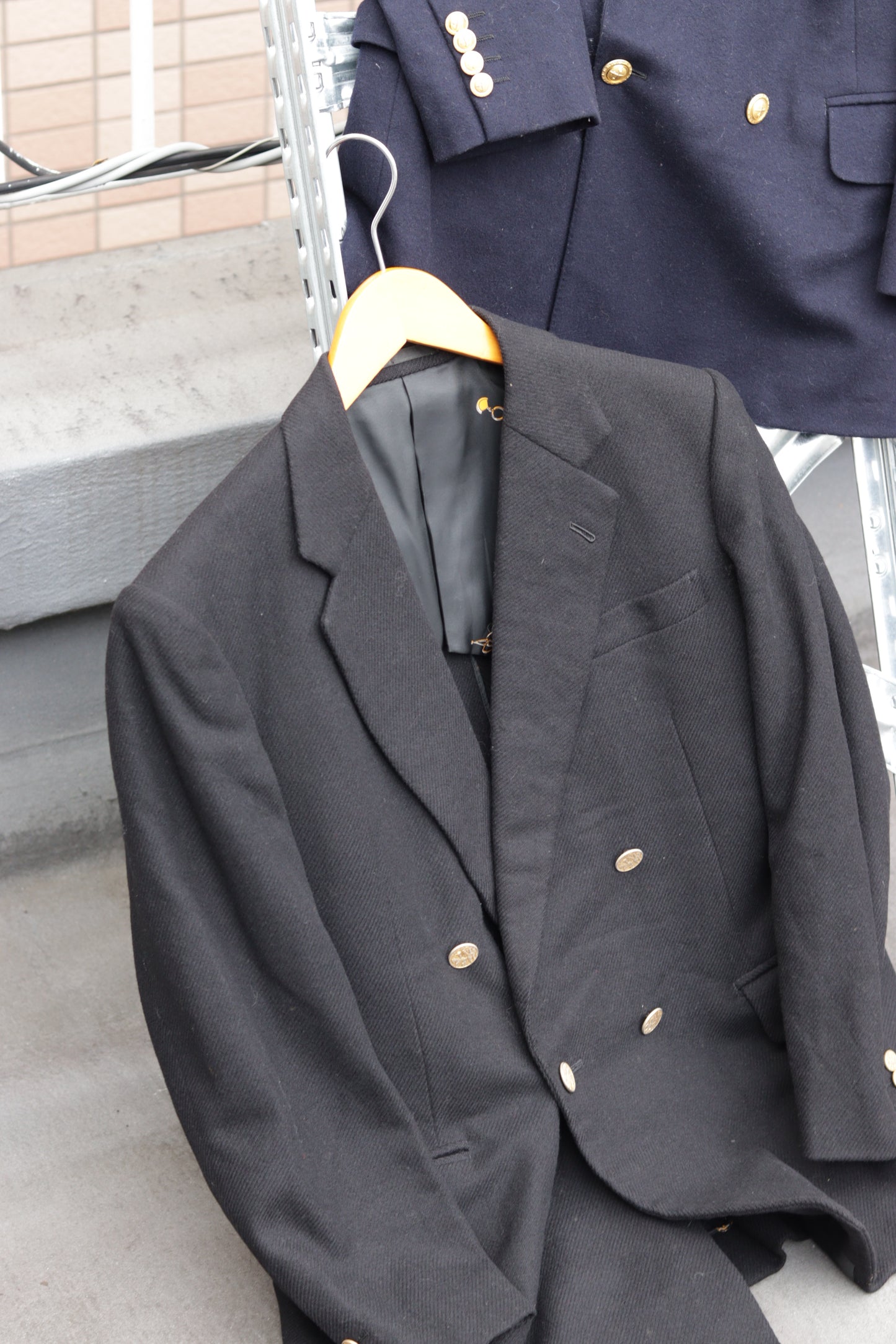 Men's American Traditional Style Gold Button Tailored Jacket x4点