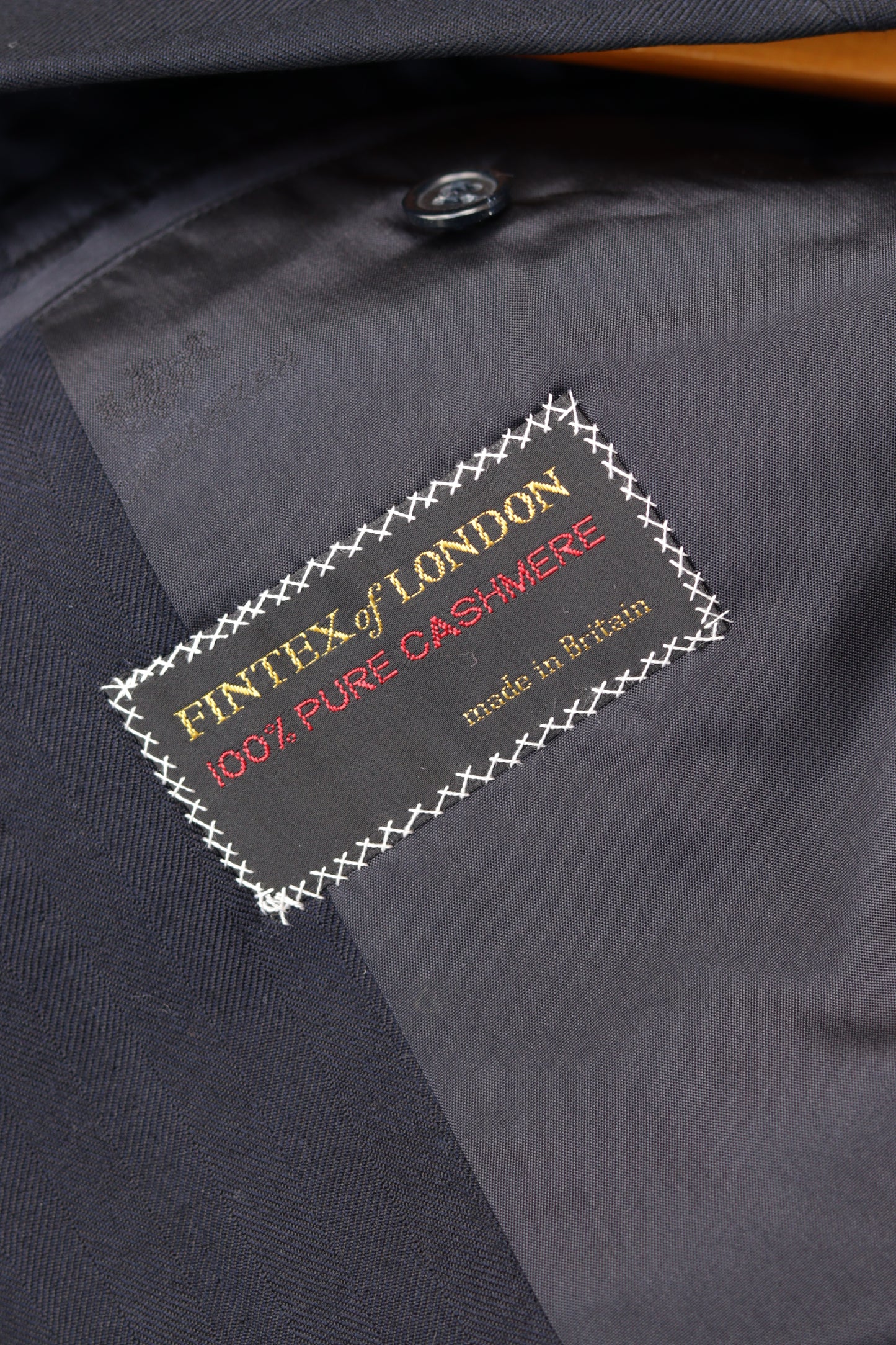 Men's Vintage Made In Uk 100% Cashmere & Wool Double Set x2点