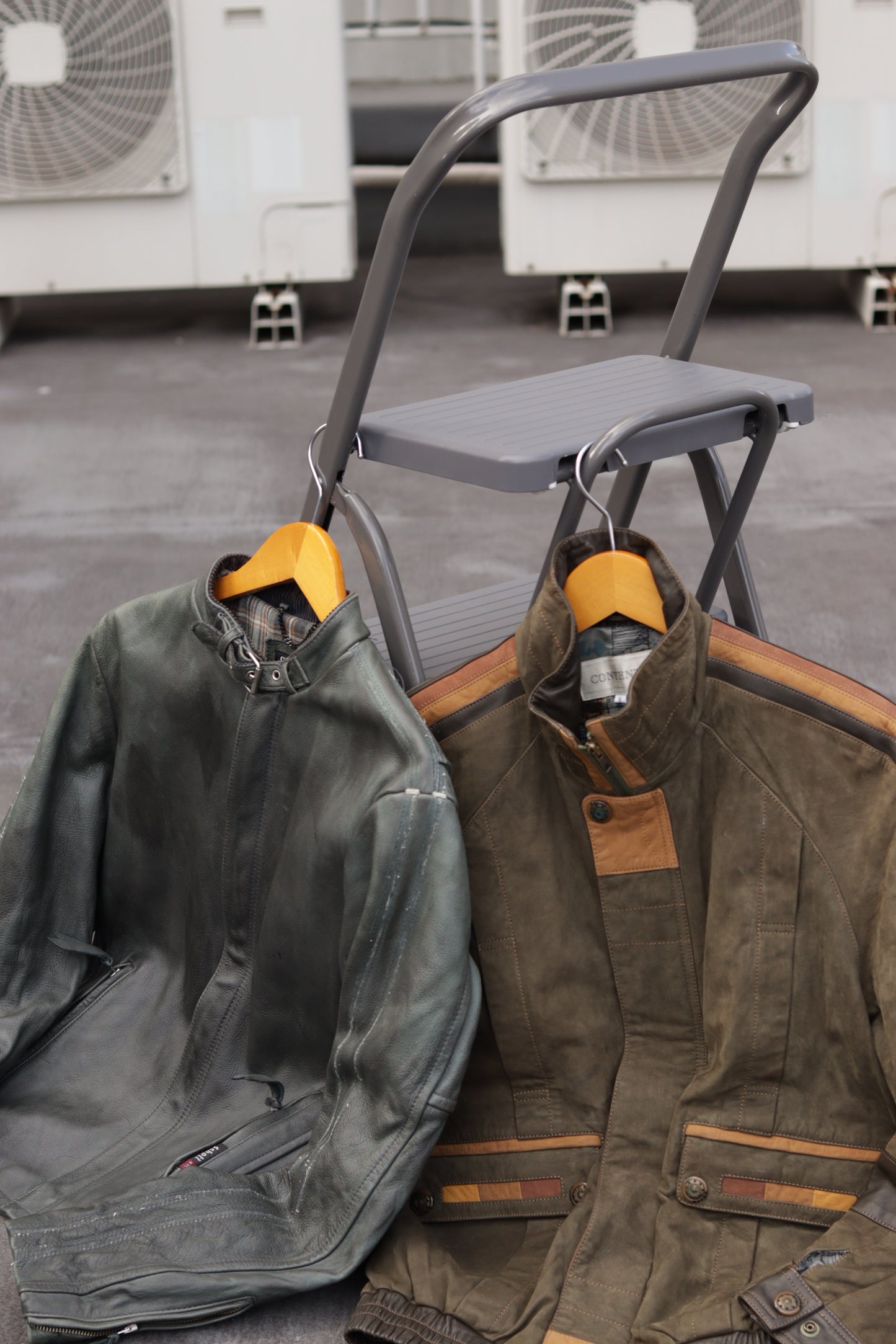 Men's Schott & Design Leather Jacket x2点