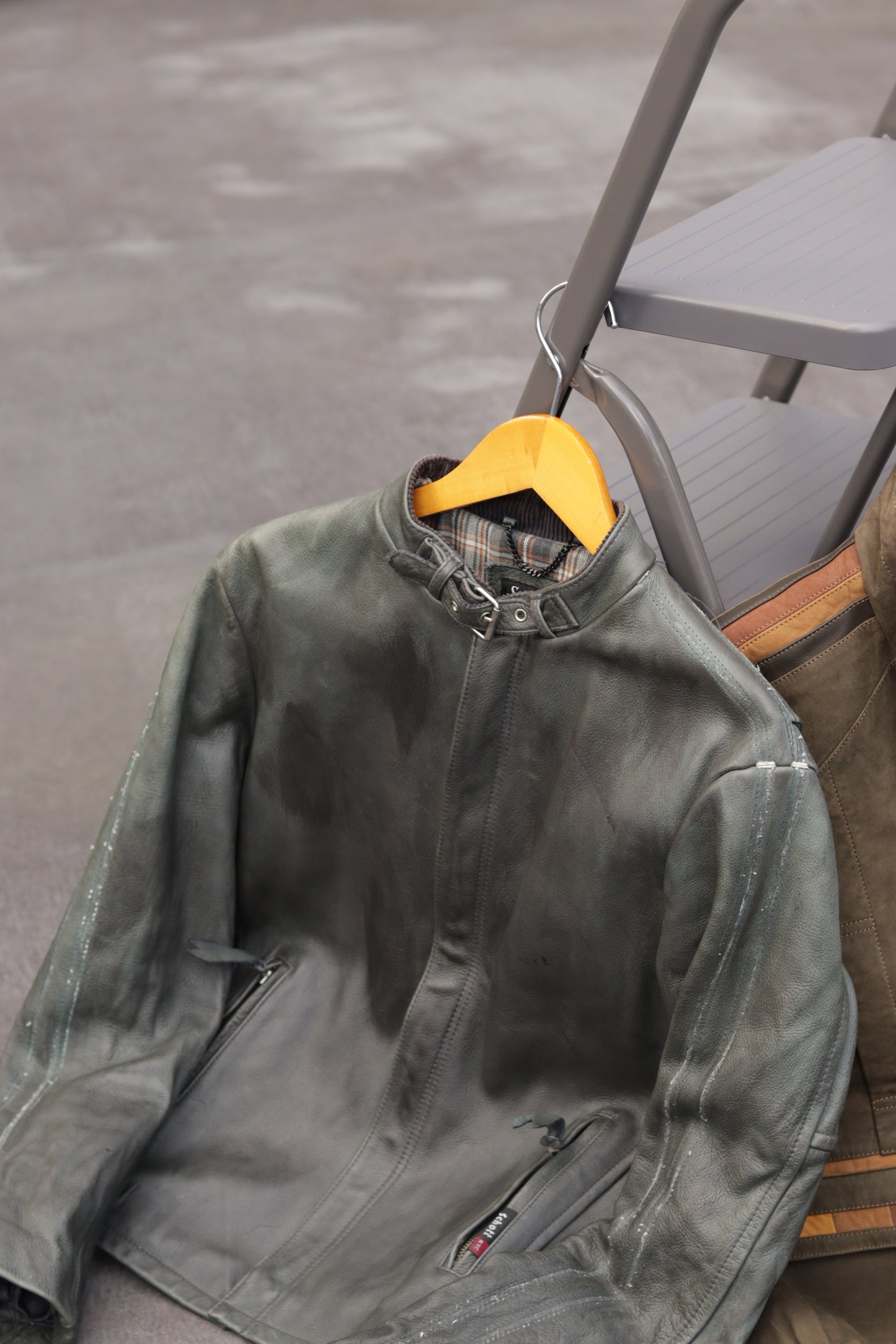 Men's Schott & Design Leather Jacket x2点