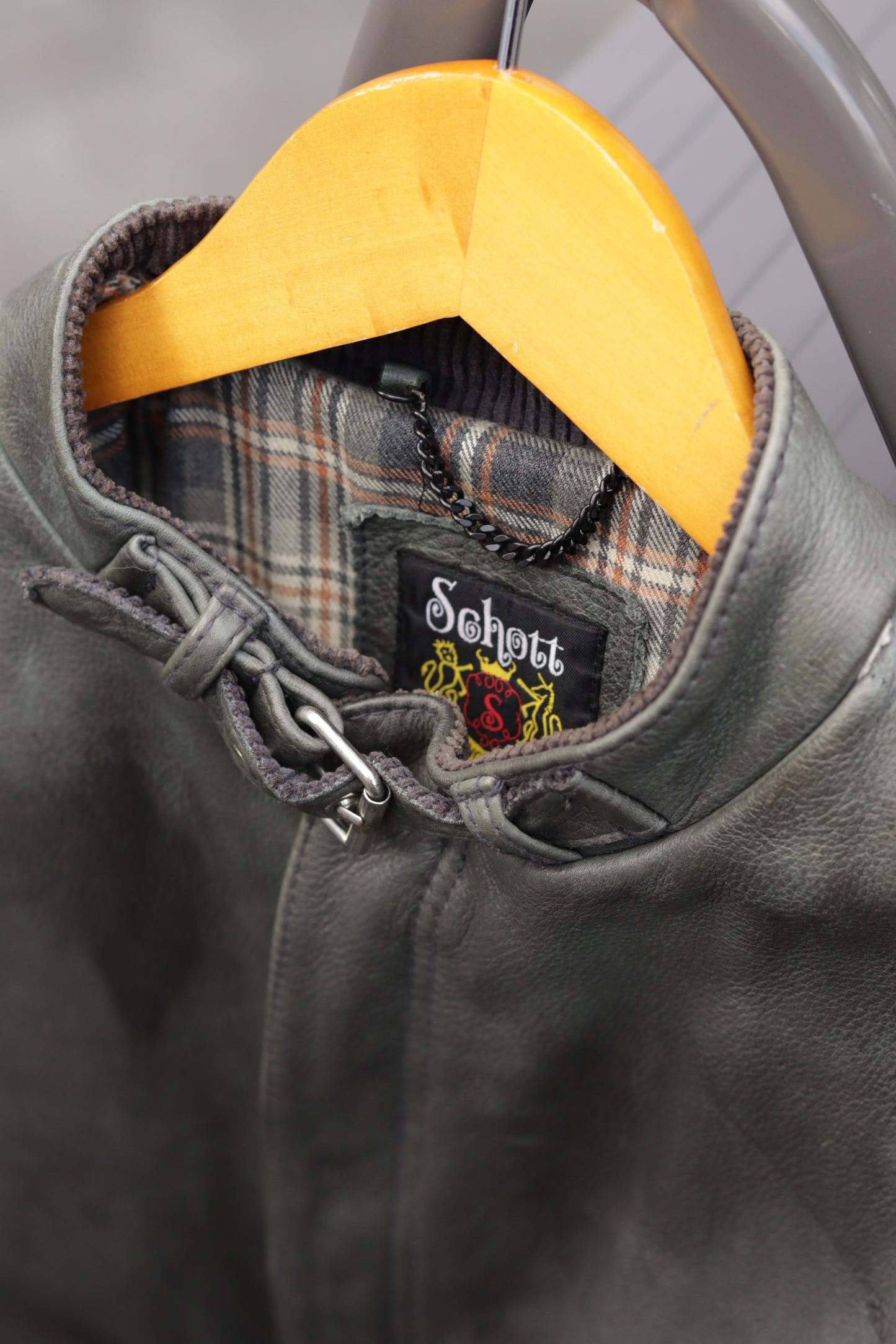 Men's Schott & Design Leather Jacket x2点