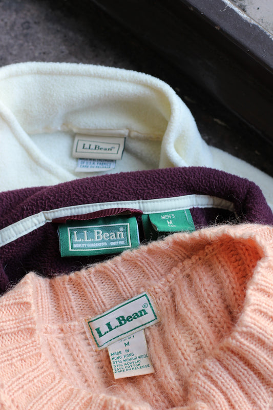 L.L.Bean Fleece x3点