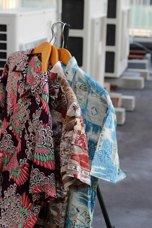 90's Men's Sun Surf & RJC & Tori Richard Aloha Shirts set x3点