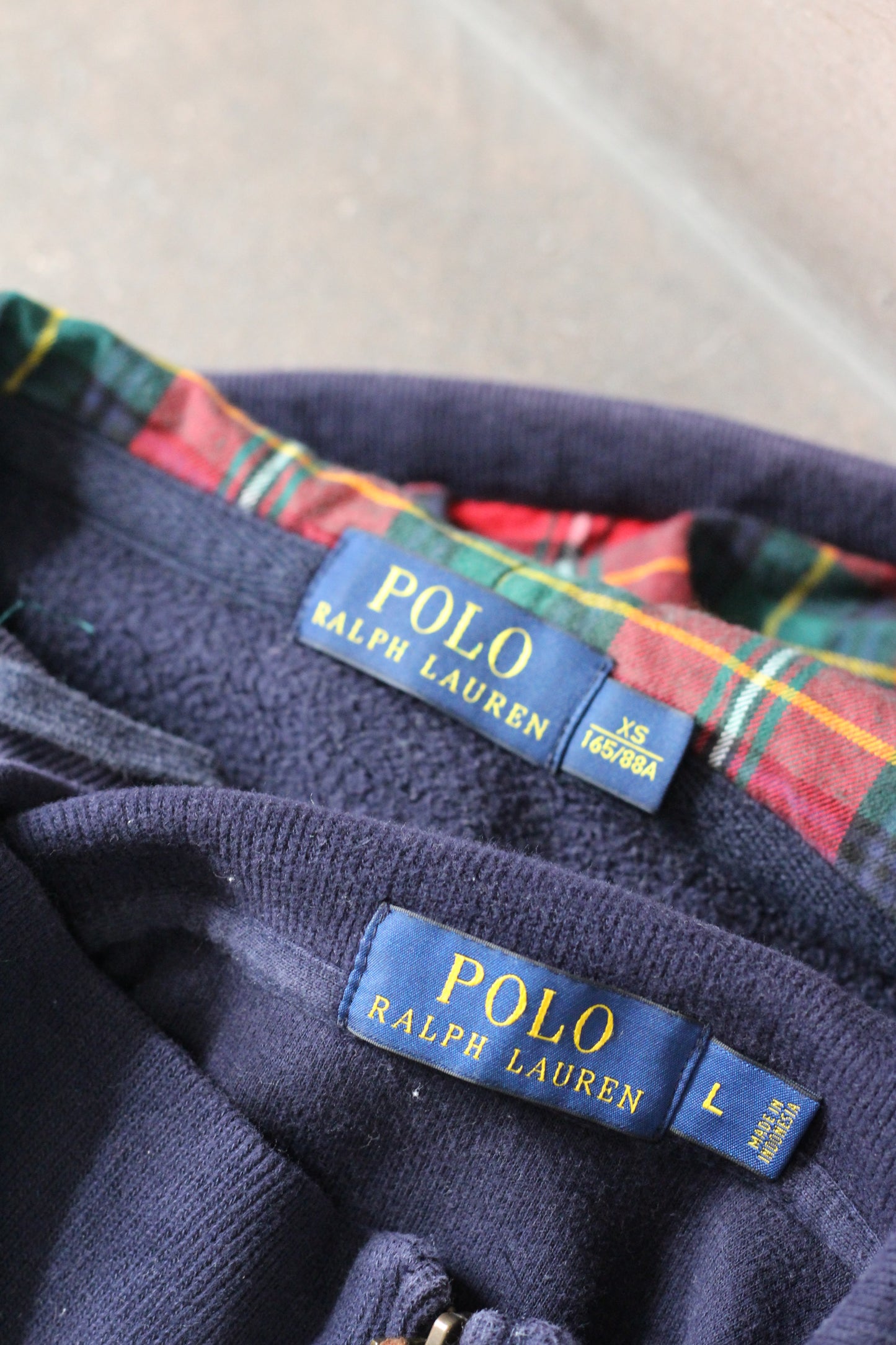 Polo Ralph Lauren Big Pony Double Zip Hoodie & Half-Zip Sweatshirt x2点