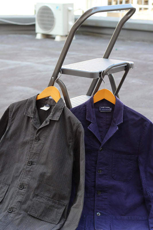 90's Made In France VETRA Cotton Twill Coveralls set x2点