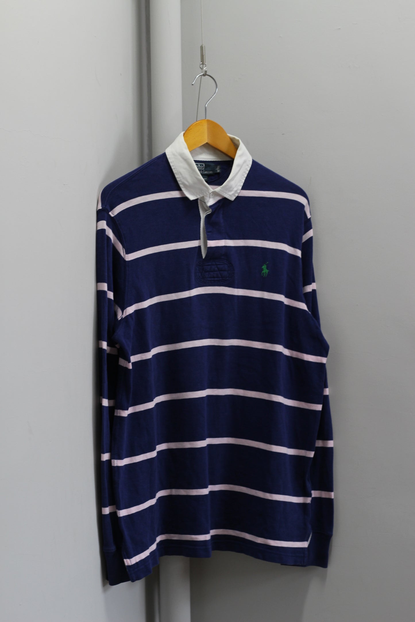 Polo Ralph Lauren Oversize Stripe Long Sleeve Polo Shirt x2点