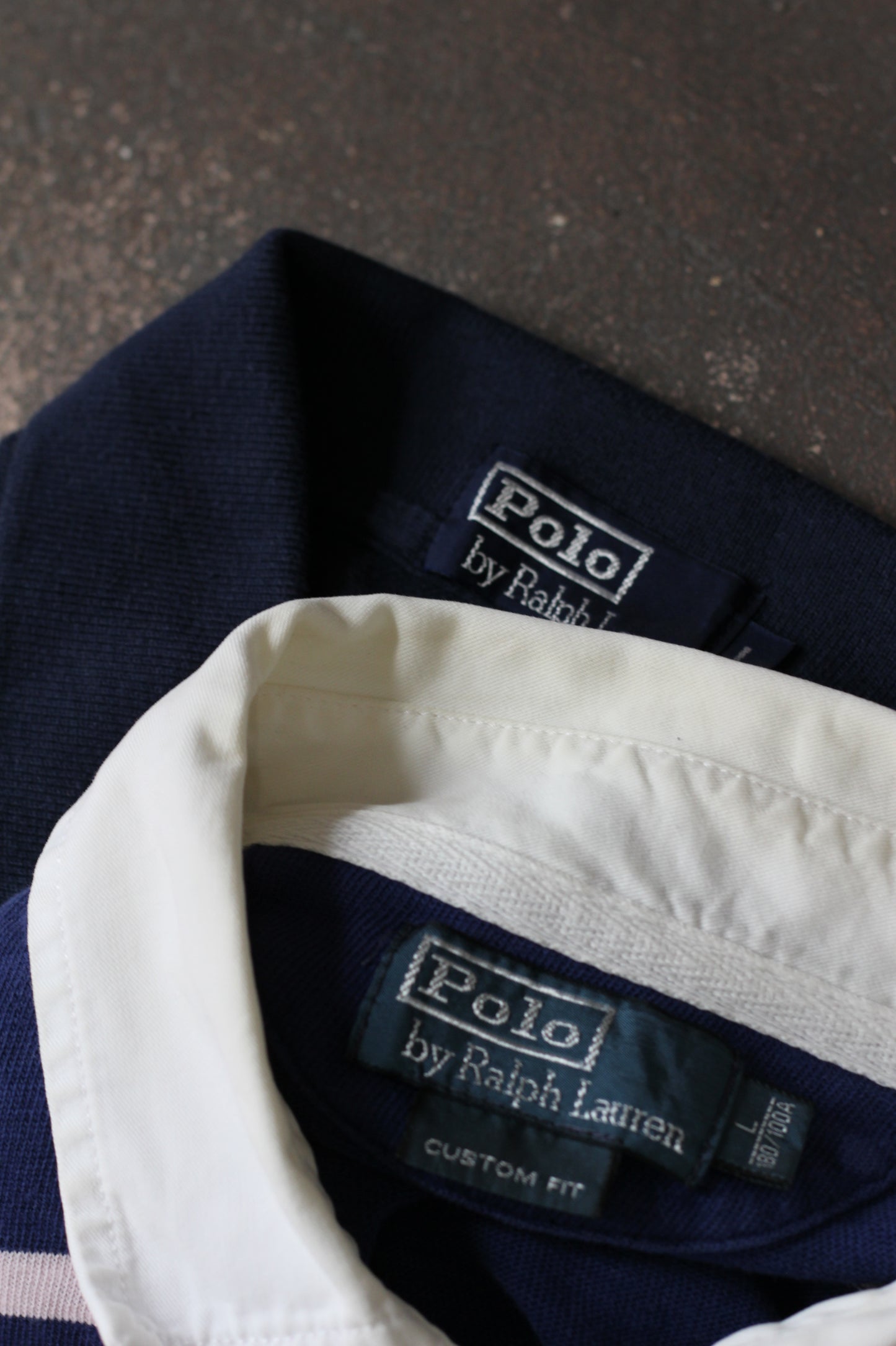 Polo Ralph Lauren Oversize Stripe Long Sleeve Polo Shirt x2点