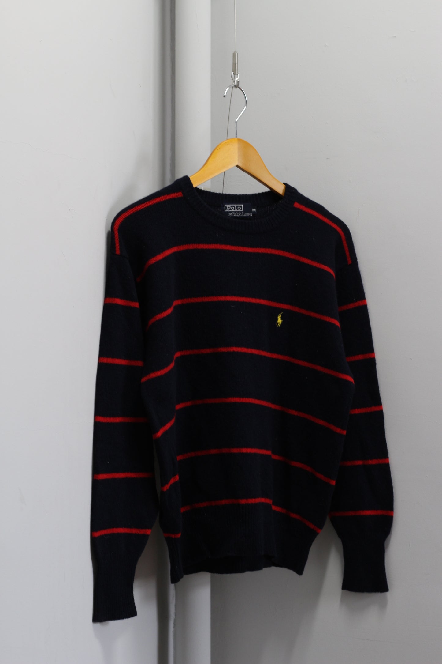 90's Polo Ralph Lauren Stripe Knit x2点