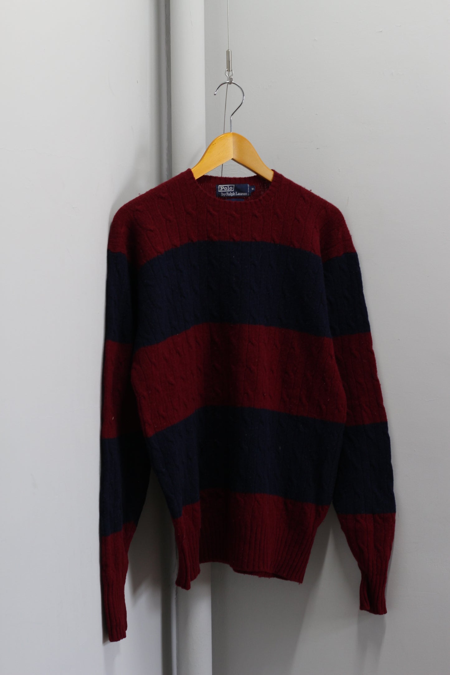 90's Polo Ralph Lauren Stripe Knit x2点