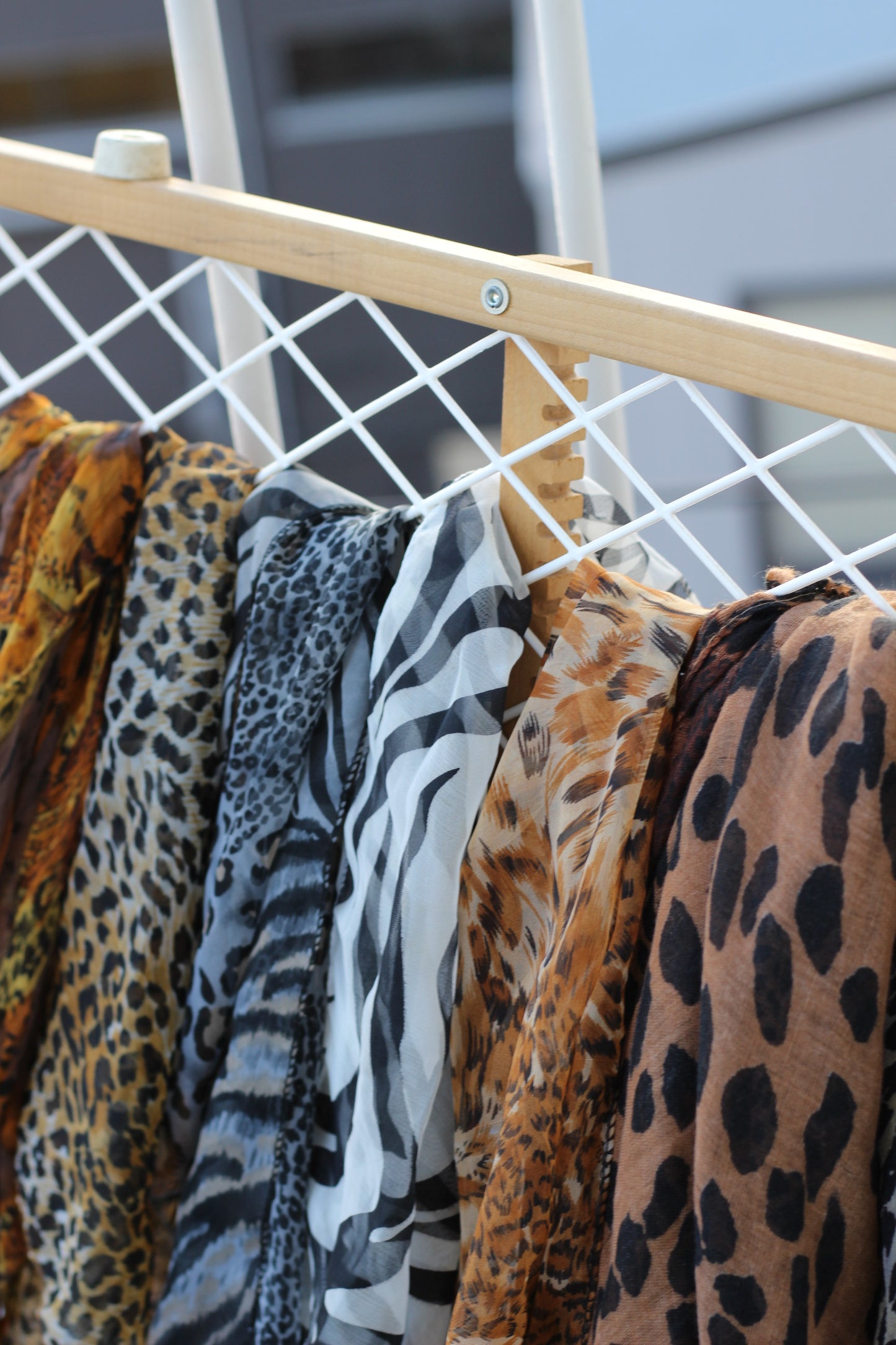 Leopard Design Scarf x8点