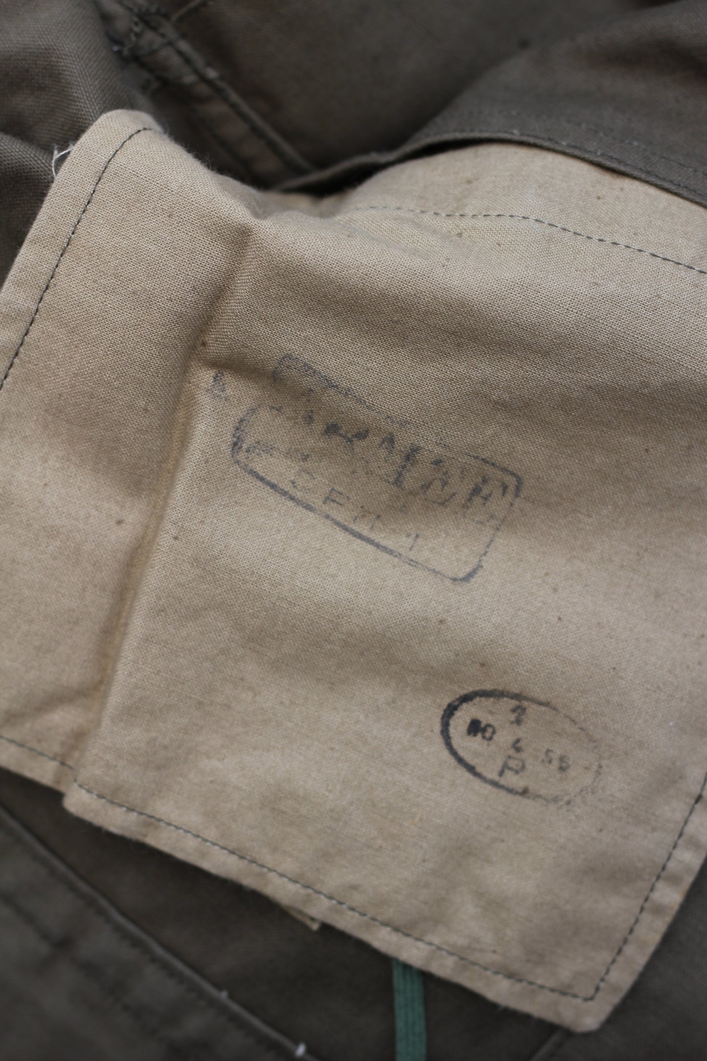 40's U.S. NAVY Sailor Top & 50's French Army M-47 Field Jacket x2点