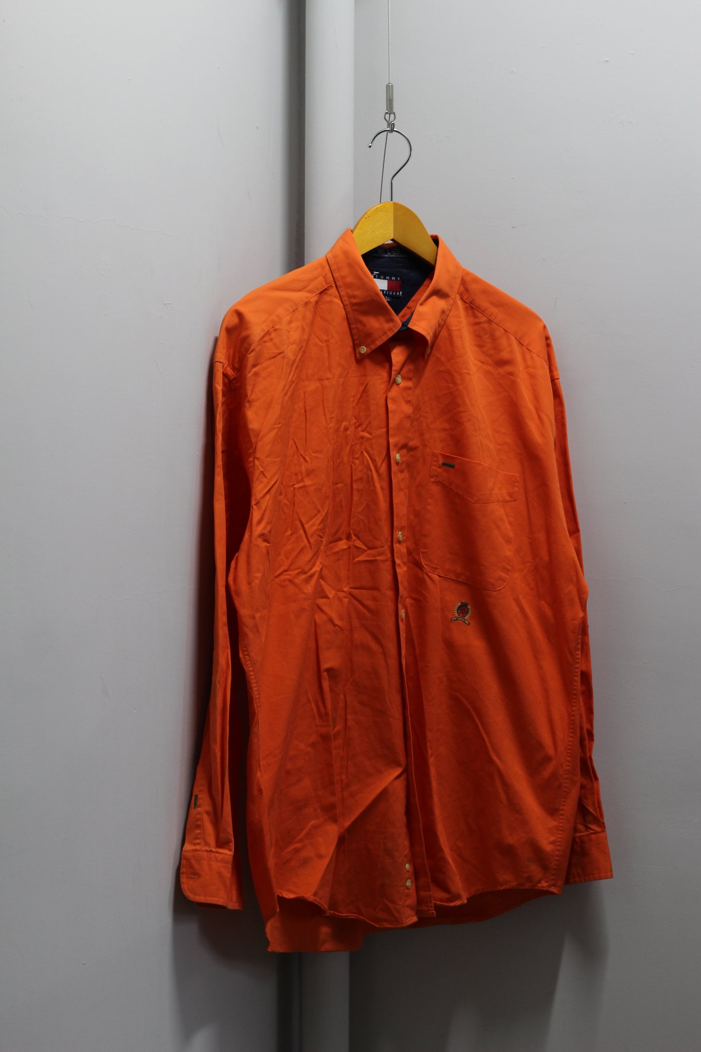 90's Old Tommy Hilfiger Long Sleeve Shirt x3点