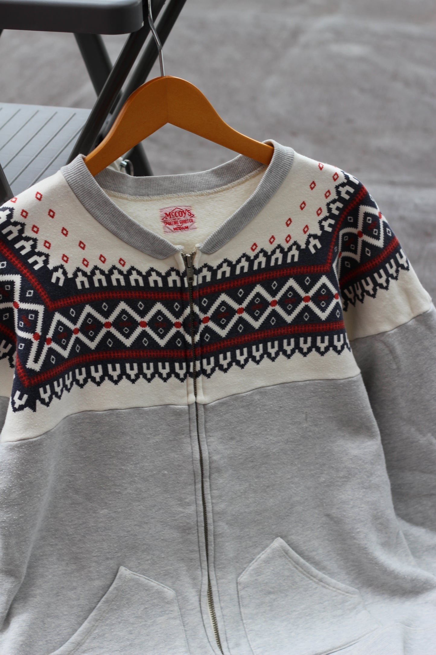 90's Made In USA McCOY'S & CAMBER Zip & Button Sweatshirt set x2点