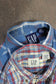 90's Old Gap Check Shirt x2点