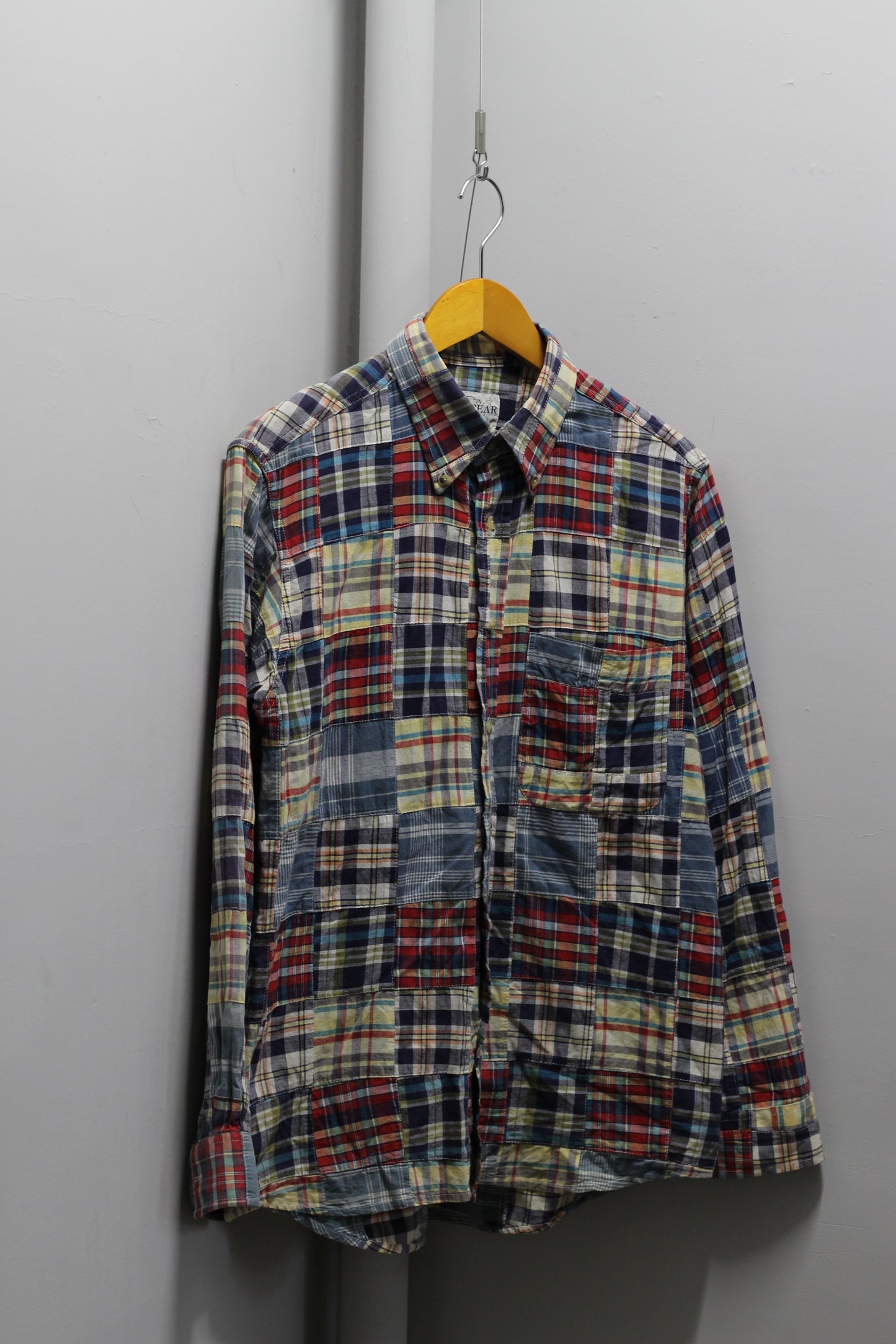 90's Made In India Patchwork Check Shirt x2点