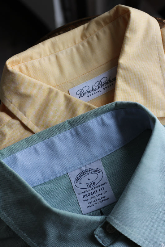 Brooks Brothers Men's Basic Long Sleeve Shirt set x2点
